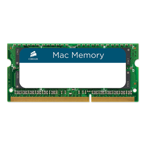 Memoria RAM Apple SODIMM color verde  4GB 1 Corsair CMSA4GX3M1A1333C9