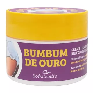 Creme Bumbum Ouro Gluteos Coxas Abdômen  250g Brinde