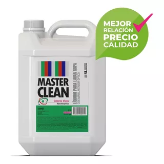 Jabón Líquido Para Ropa X 5lts - Master Clean 