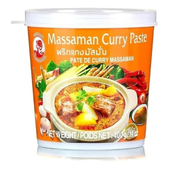 Curry En Pasta 400g Massaman Cock Brand