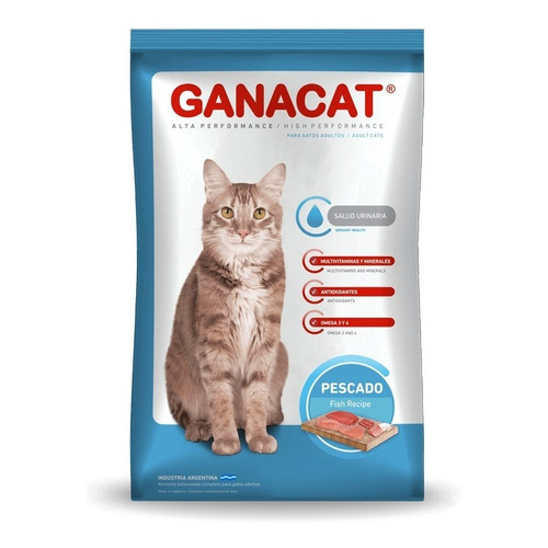 Ganacat - Gato Pescado Urinari 10 Kg