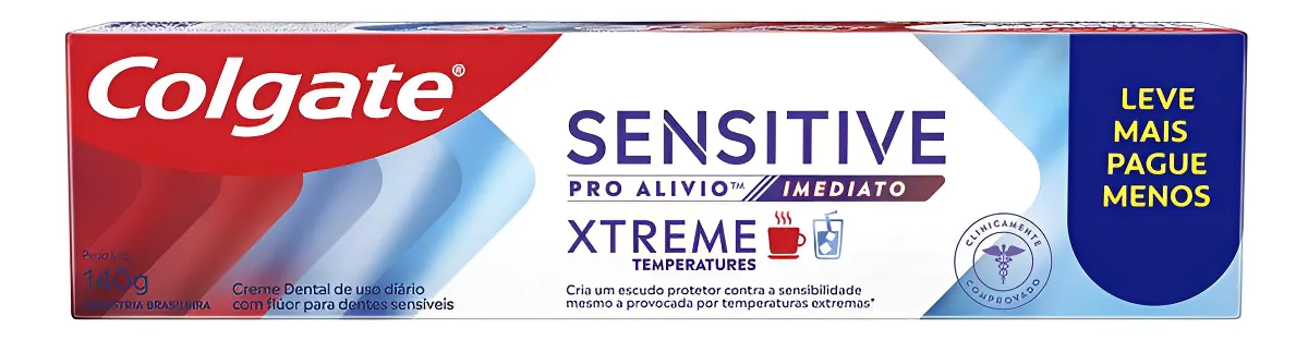 Creme Dental Sensitive Pro-alívio Imediato Xtreme 140g Colgate 1