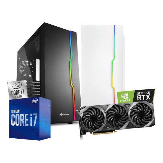 Pc Gamer Intel Core I7-10700f 32gb 1tb Ssd Rtx3060 12g Gddr6