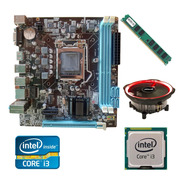 Kit Upgrade Gamer Intel I3/ H61/ 4gb Ram/ Cooler Led/ Oferta