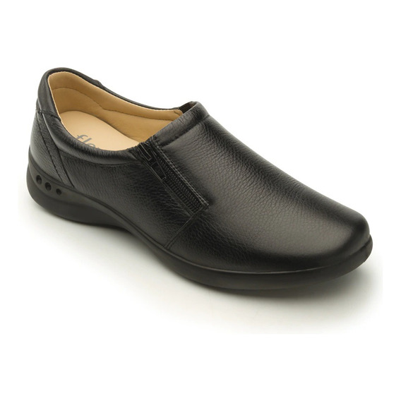Zapato Dama Vestir Casual Descanso Confort Flexi 48303 Negro