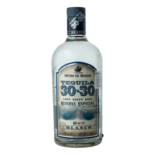 Tequila 30-30 Reserva Especial Blanco 700 Ml