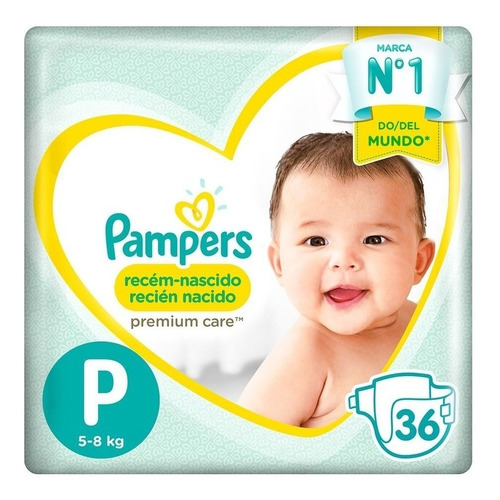 Pampers Recién Nacido Premium Care - 36 - P