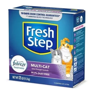 Arena Para Gato Fresh Step 25lb/11.3kg