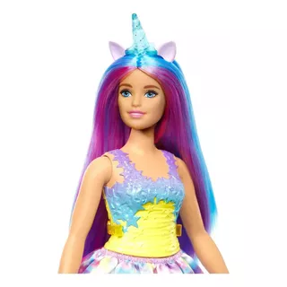 Muñeca Unicornio Barbie Dreamtopia - Mattel