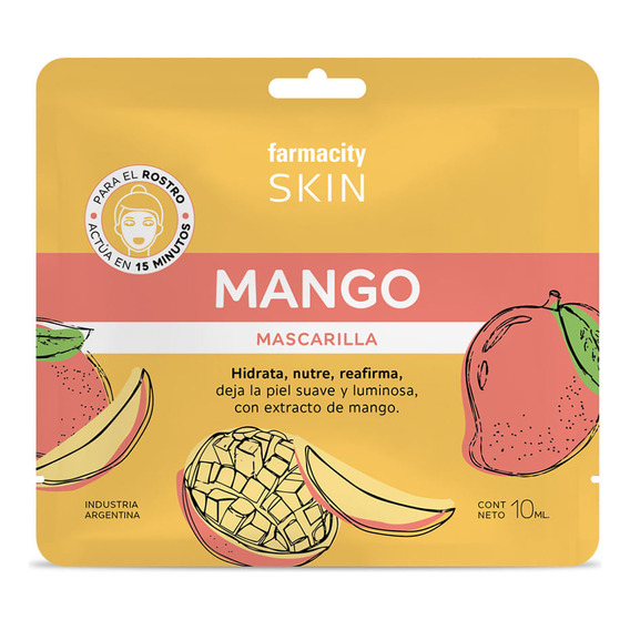 Mascara Facial Farmacity Skin Mango