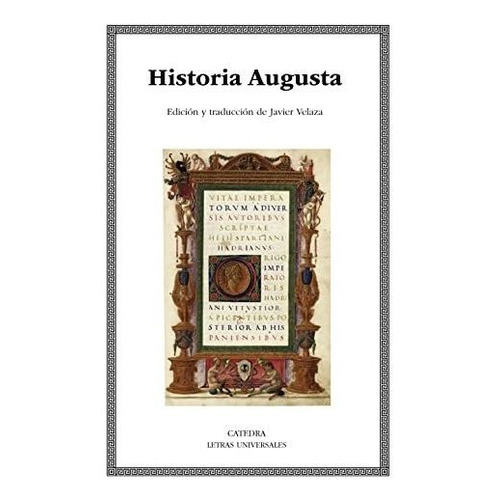 Libro Historia Augusta - Varios Autores
