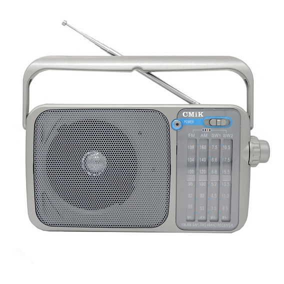 Nueva Radio Portátil Am Fm Pilas Y 220 Portable 220v Everest