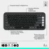 Kit Teclado Y Mouse Logitech Pop Icon, Español, Grafito
