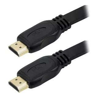 Cabo Hdmi 2.0 Flat Ultrahd 4k 60hz Arc 3d Hdr 18gbps 1 Metro