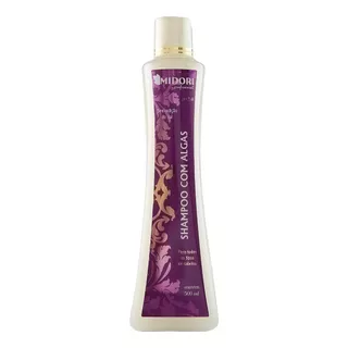 Shampoo Com Algas 500 Ml Midori Profissional