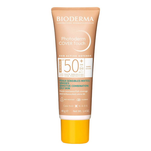 Protetor Solar Photoderm Cover Touch Dourado Fps50+ 40g Bioderma