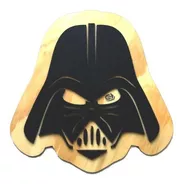 Cuadro Cartel Darth Vader Star Wars Madera Decorativo Hogar