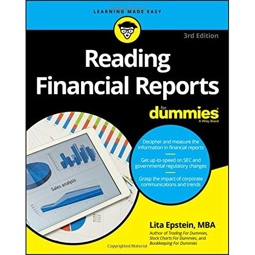 Book : Reading Financial Reports For Dummies (learning Made.