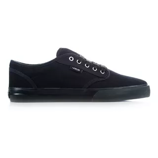 Zapatillas Vicus Folk Lona Negro Suela Negra