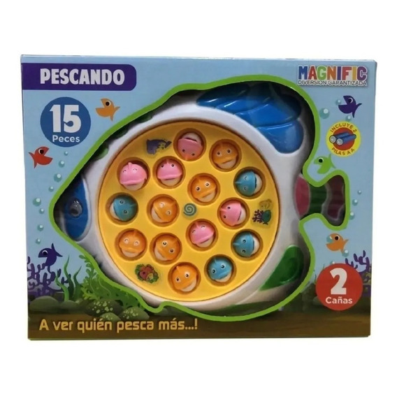 Juego De Pesca Magnific X 15 Piezas Art 198855 Pesca Magic