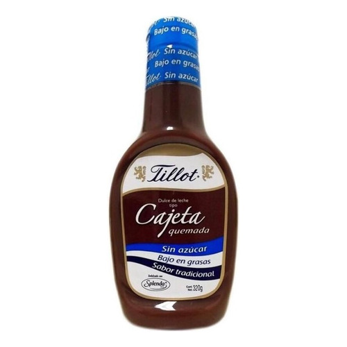 Cajeta Sin Azúcar Tillot Baja En Grasa 320g | Sugar Free