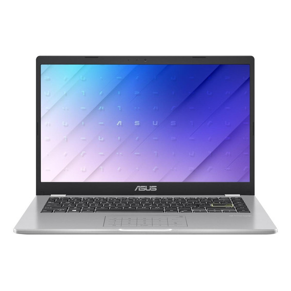 Laptop Asus VivoBook E410MA blanca 14", Intel Celeron N4020  4GB de RAM 128GB SSD, Intel UHD Graphics 600 1366x768px Windows 10 Home