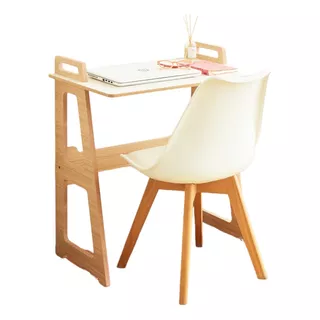 Set Escritorio + Silla Tulip Nordico Escandinavo Home Office