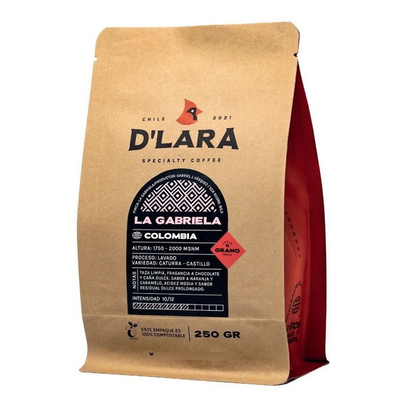 Café D'lara - La Gabriela - Colombia | 1kg  En Grano Entero