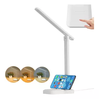 Lámpara De Mesa Escritorio Led Flexible Ajustable Usb Táctil