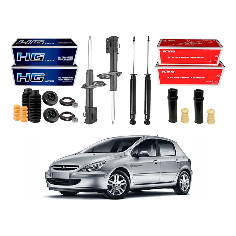 Kit Amortecedor Dianteiro Traseiro 307 1.6 2.0 2002 A 2006
