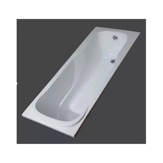 Bañera De Fibra De Vidrio Blanca 170x70x39 Acra