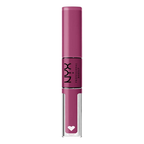 Labial Líquido Nyx Shine Loud Vegano De Larga Duración Acabado Perlado Color HOTTIE HIJACKER