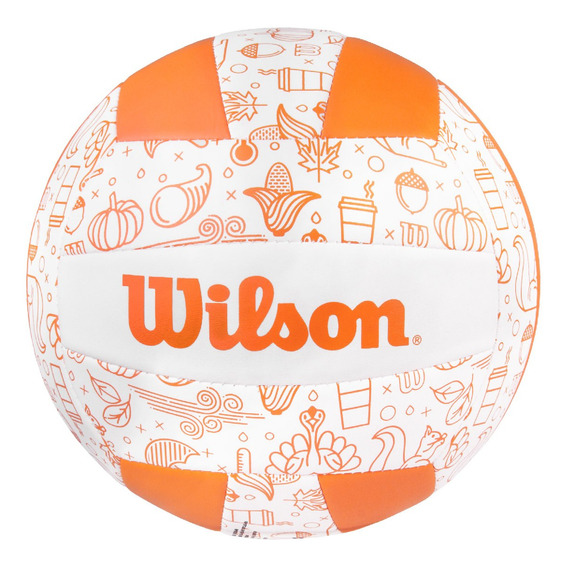 Pelota Voley Wilson - Fall Color Blanco/Naranja