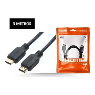 Cabo Hdmi V2.0 Basic 3 Metros Pc-hdmi30 Plus Cable