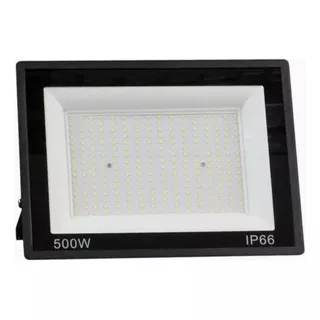 Refletor Led 500w Branco Frio Ip66 Cor Da Carcaça Preto Cor Da Luz Branco-frio 110v/220v