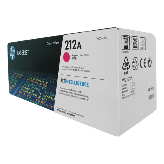 Toner Hp 212a (w2123a) Magenta