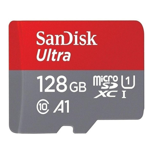 Tarjeta de memoria SanDisk SDSQUAR-128G-GN6MA  Ultra con adaptador SD 128GB