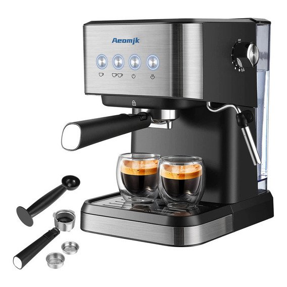 Maquinas De Cafemaquina Espresso Con Batidor Leche 20 Bars