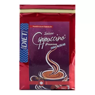 Capuccino Premium Diet Suisse 300g Zero Açucar Cappucino