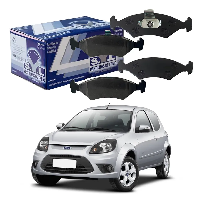 Pastilha Freio Dianteira Ford Ka 1.6 2011 A 2013