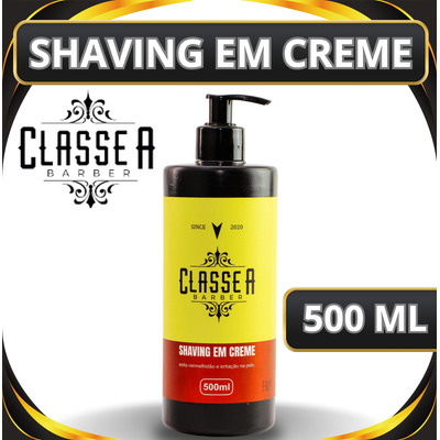 Shaving Para Barbear Em Creme Classe A Frasco 500 Ml