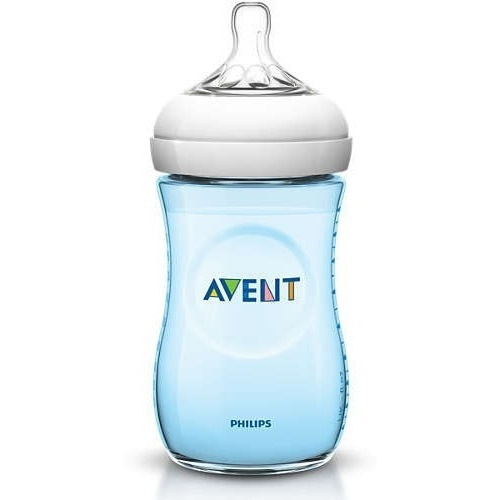 Biberon Avent Natural Anticolico 1m+ 260ml/9oz Azul