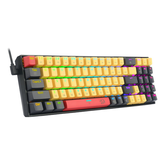 Teclado Redragon K688 Rgb Mecánico 78 Key Diseño Gaming 