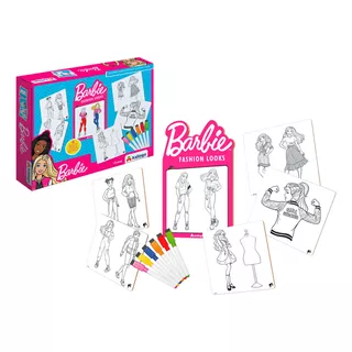 Desenhos Para Colorir Infantil Barbie Quadro De Pintura