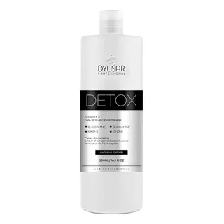 Shampoo Limpeza E Desintoxicante Detox Free Anti-metais Pesados Dyusar Cosméticos 500ml