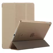 Carcasa Funda Inteligente Para iPad 9.7 Dorada