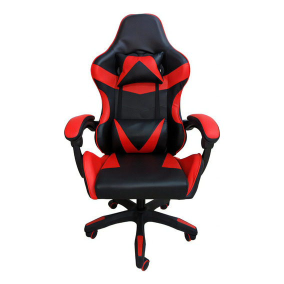 Silla Gamer Inngroup Streamer Ergonomica Altura Regulable De Cuero Sintetico