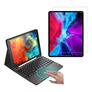 Estuche Teclado Mouse Para iPad 10ma Gen 10.9 + Vidrio