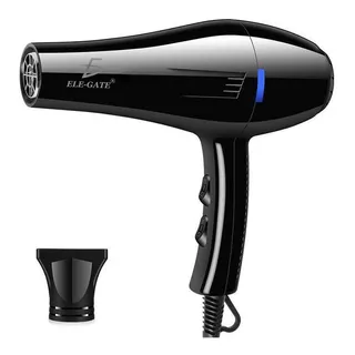 Secadora De Cabello Profesional Portátil 1000w Frio Calor Color Negro