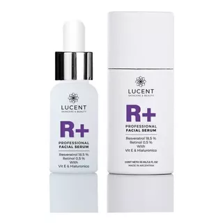 Serum Facial Lucent  Resveratrol+retinol+ Ac Hialuronico